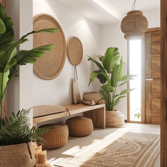 Beautiful Boho Hallway Design Ideas For Creating A Cozy Vibe