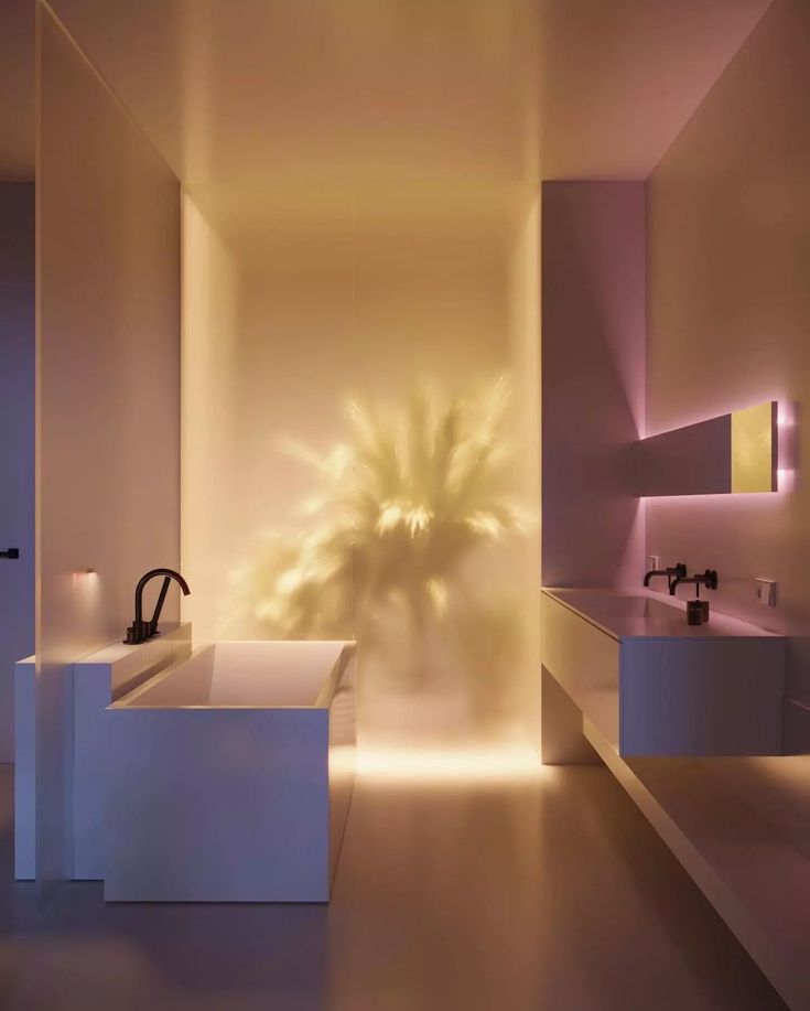 Comforting Lights Ideas For Bathroom