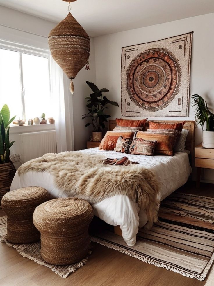 Crazy Boho Bedroom Decor Ideas Bohemian