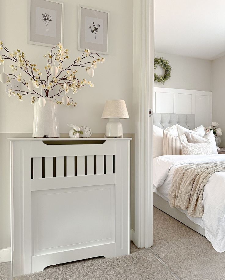 Cutely refreshed bedroom idea