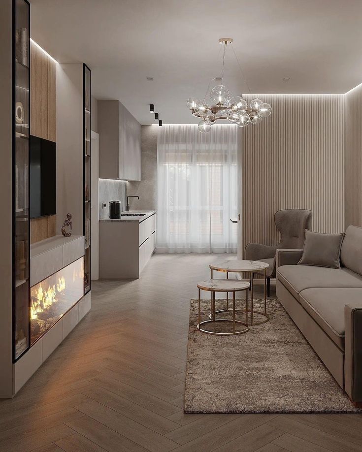 Naturally Lighted Living Room Decor (1)