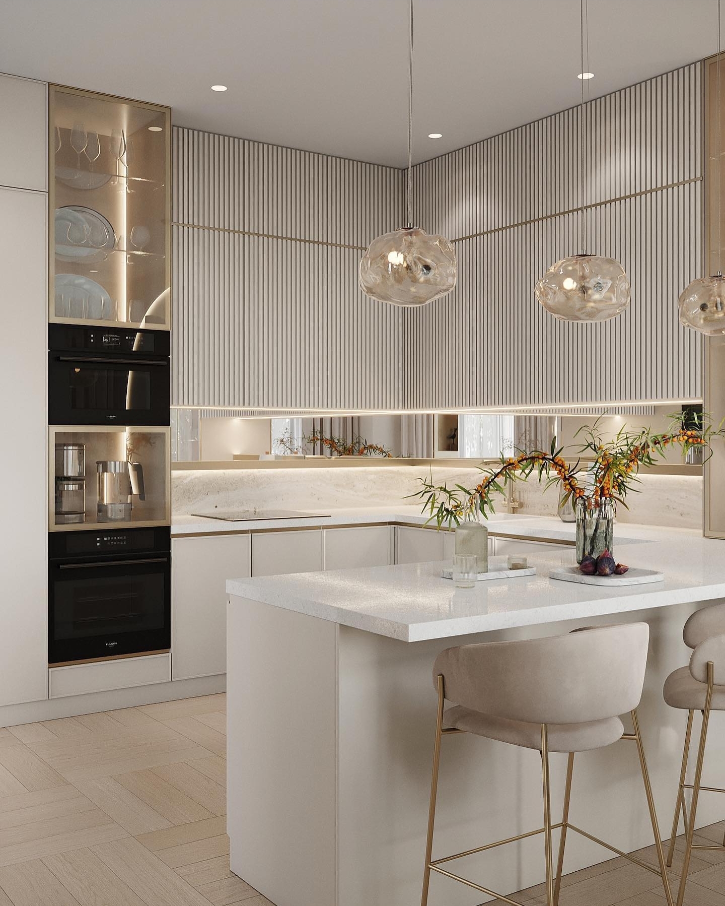 Premium bright kitchen style