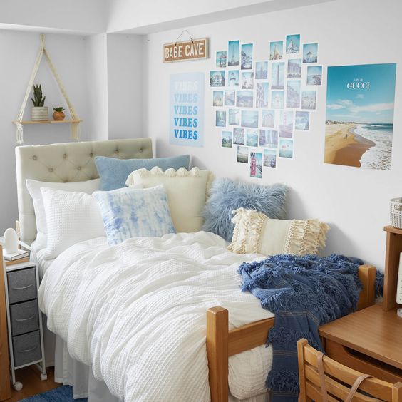beachy dorm room ideas
