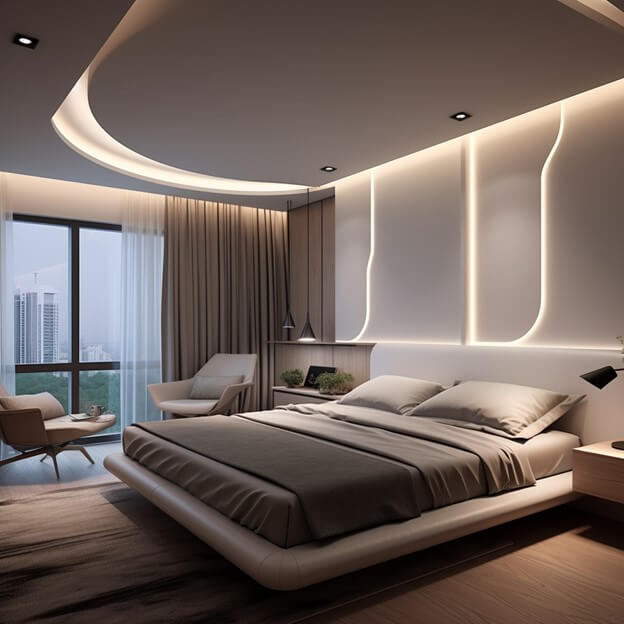 bedroom false ceiling design