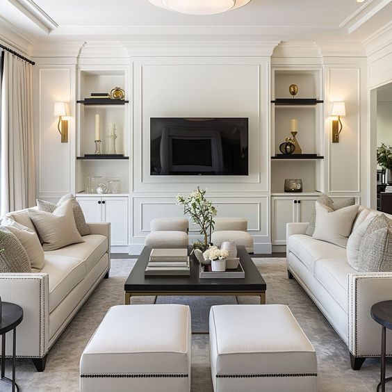 classy living room idea