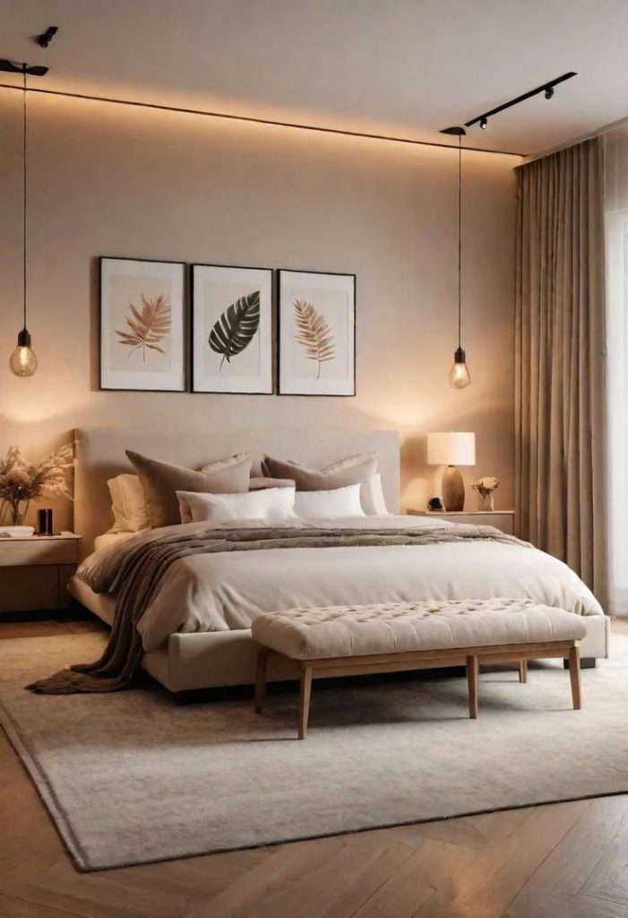 Modern Cozy Bedroom That Are Neutral Yet Captivating - Her Home Decorations