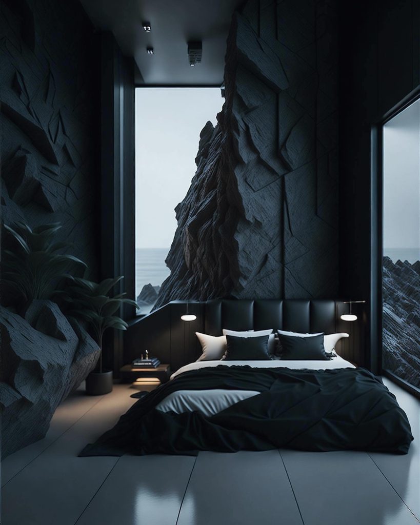 Dark Themed Bedroom Decor That Exudes Confidence - Her Home Decorations