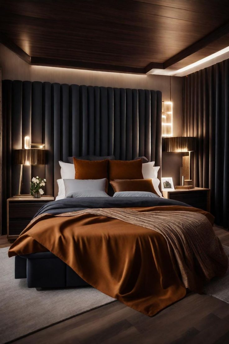 dark romantic bedroom