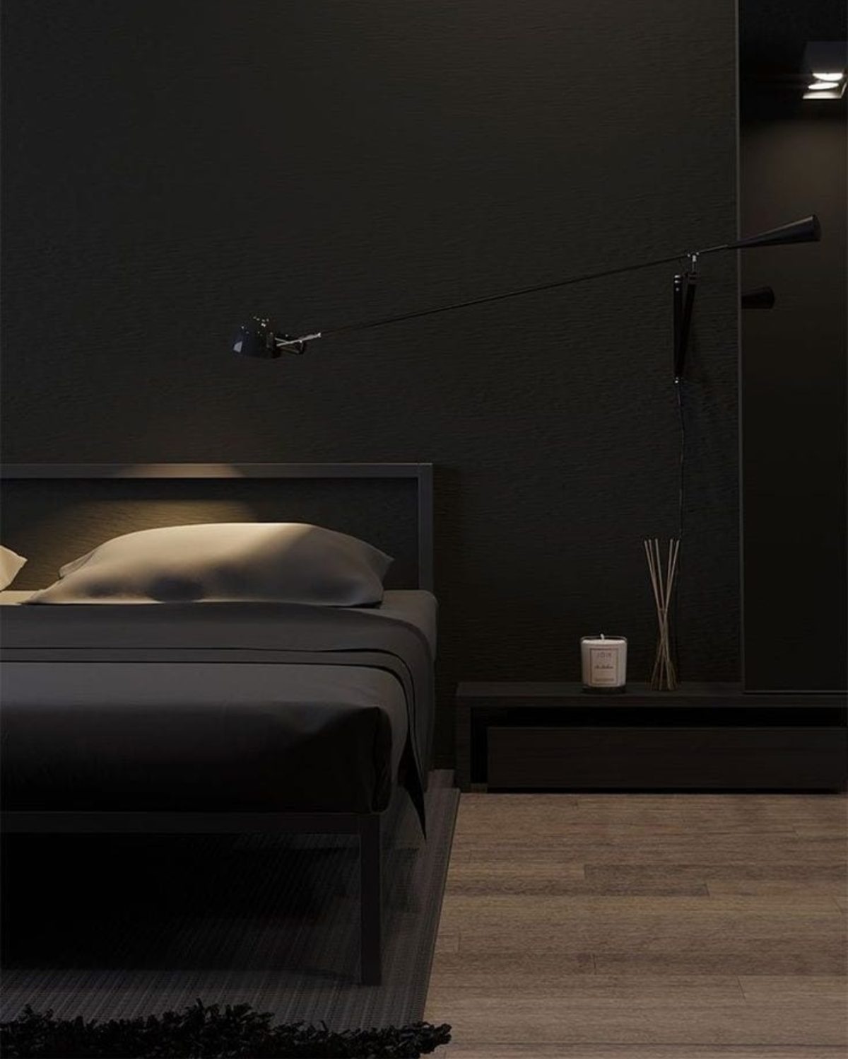 Dark Themed Bedroom Decor That Exudes Confidence - Her Home Decorations