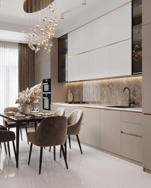 luxe design kitchen