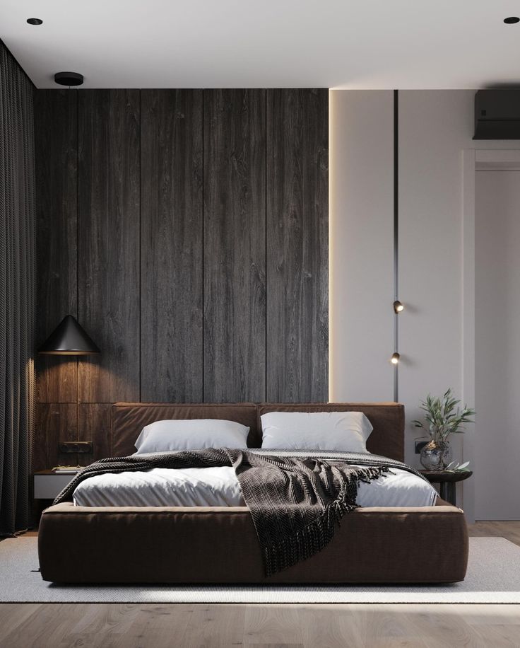 minimalist grey bedroom refresh