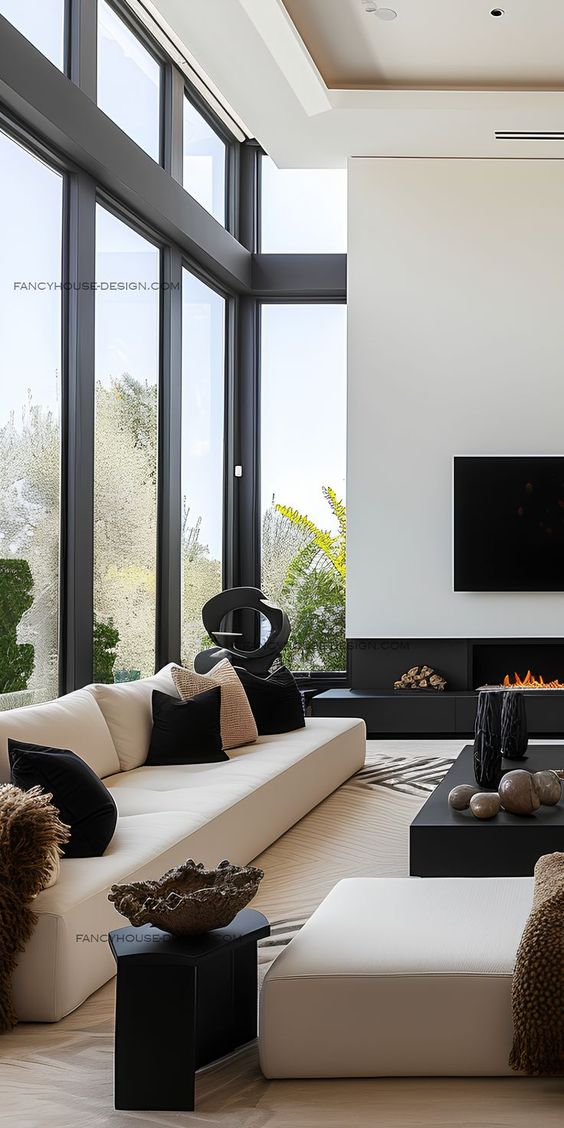 modern luxury classy living room