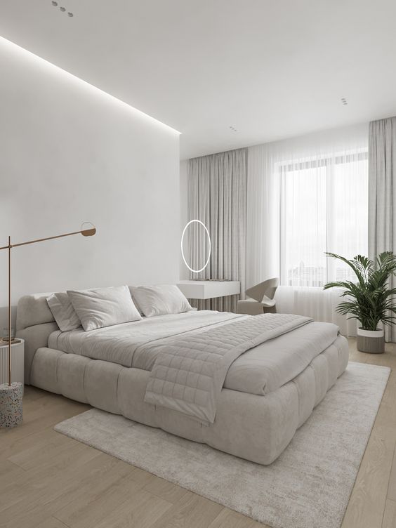 modern minimalist bedroom