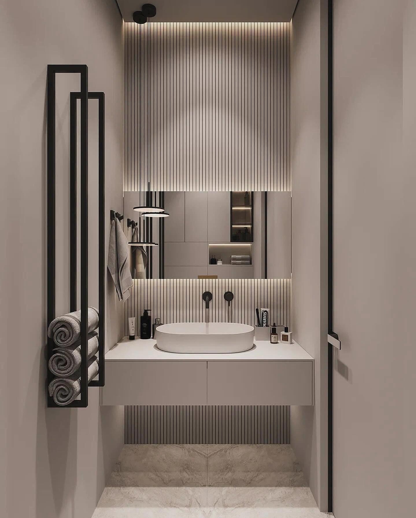 unique small bathrooms