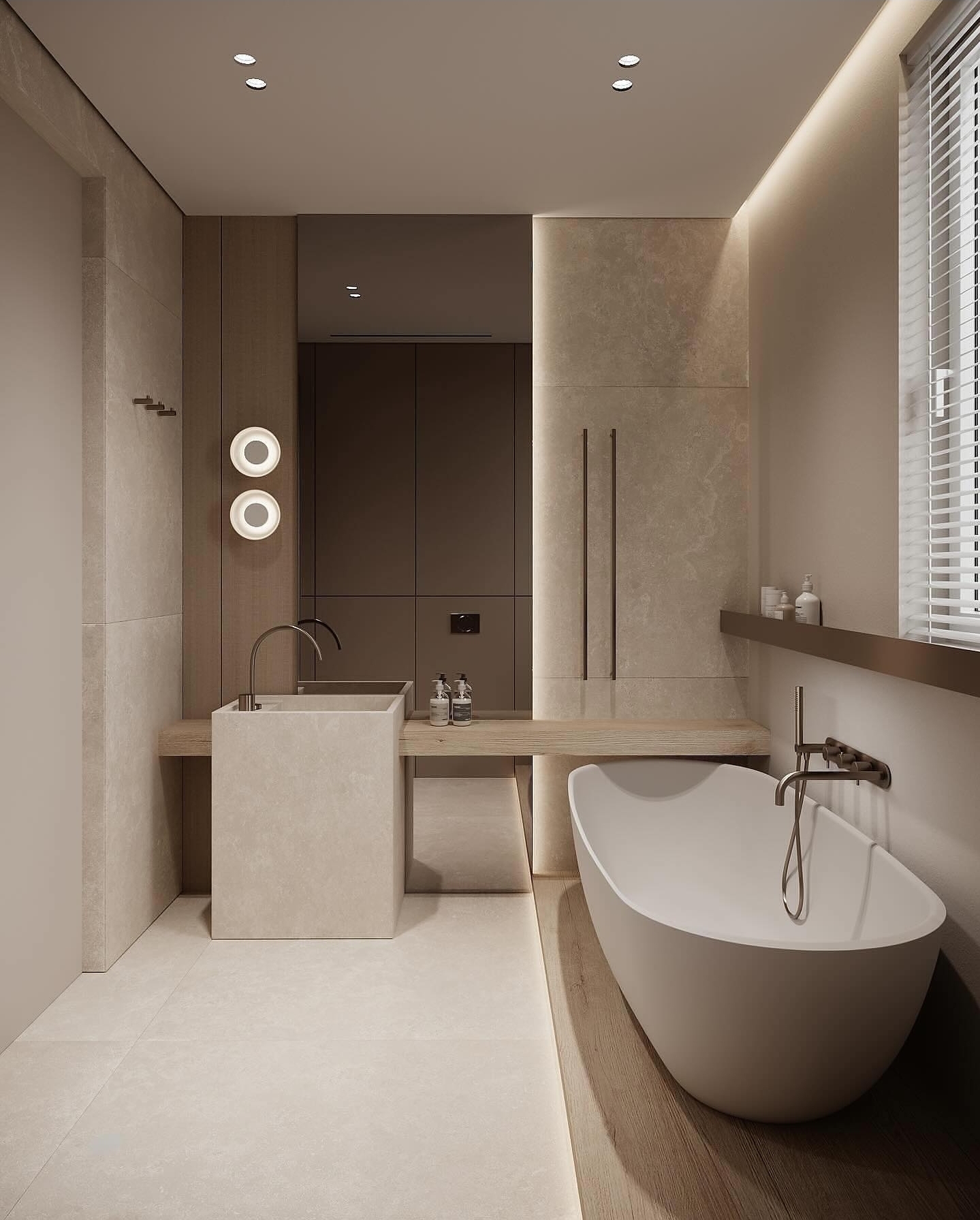 unique tiny bathroom decor