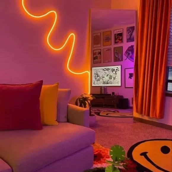 vibey bedroom decor idea