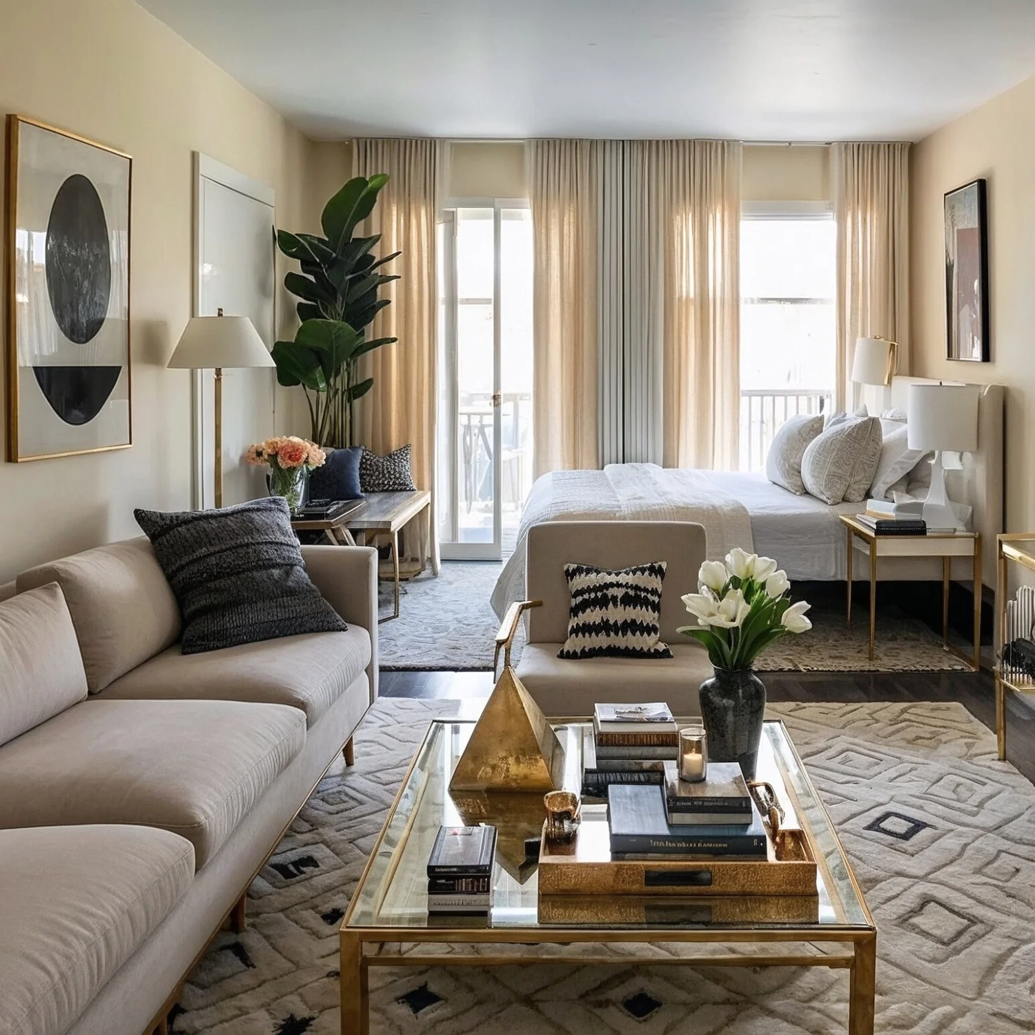 studio apartment decor