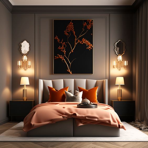 Gorgeous hotel vibe bedroom