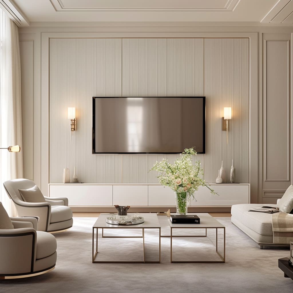 Luxury tv wall designs