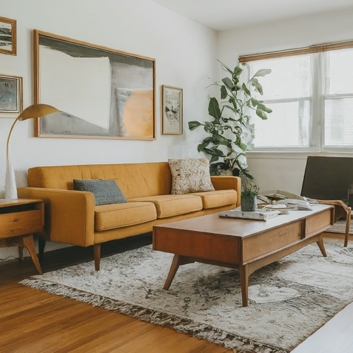 Mid Century Modern Living Room