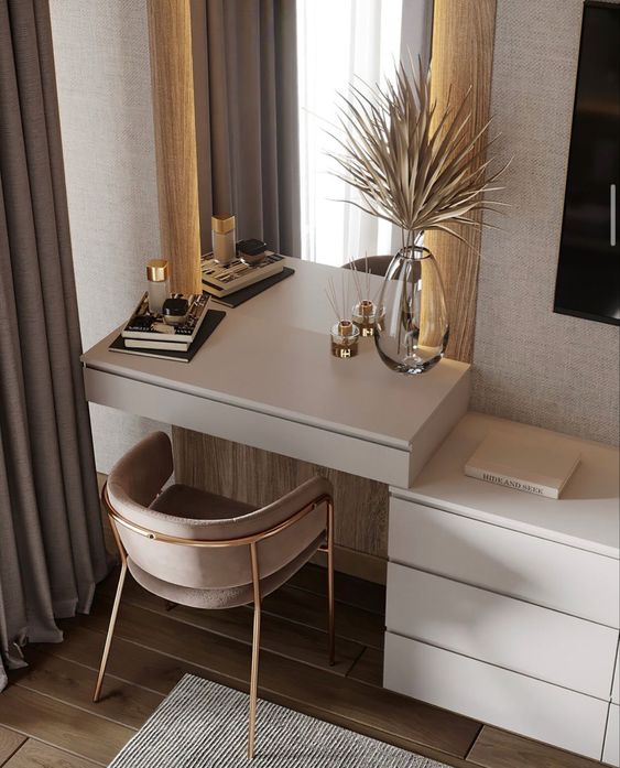 Small dressing table design