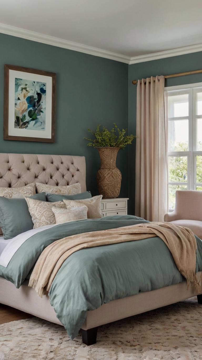 The Power of Color in Creating a Calm Bedroom - Her Home Decorations