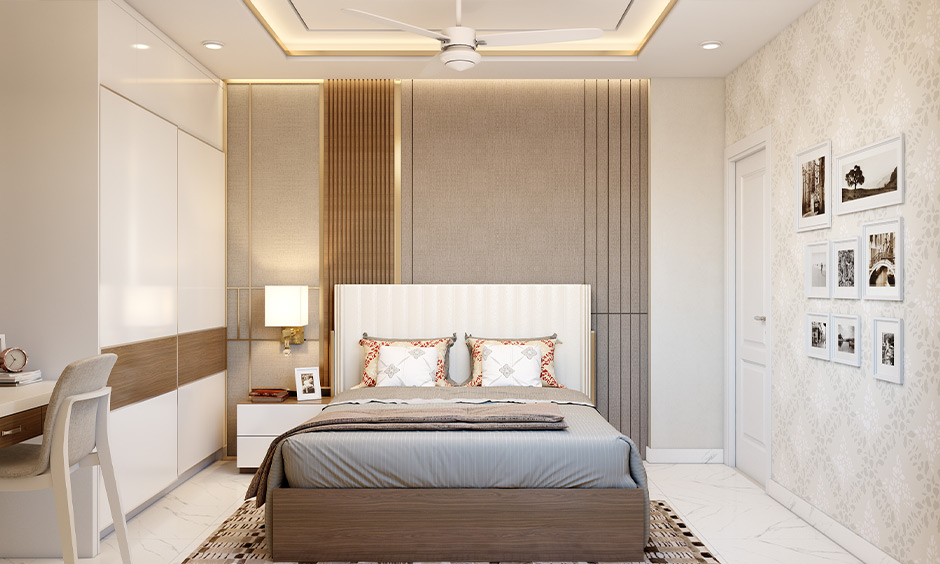 clean aesthetic bedroom