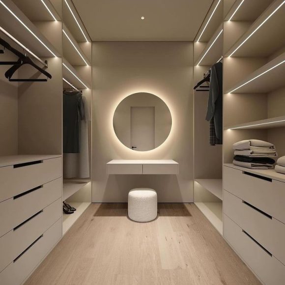 clean and classy closet