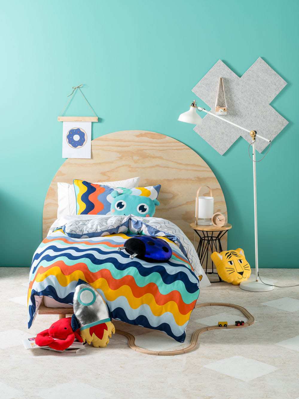 colorful kids bedroom