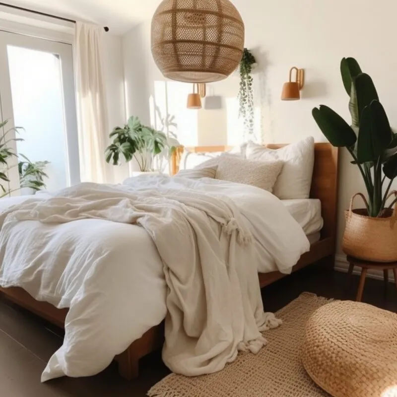 lovely earthy room decor