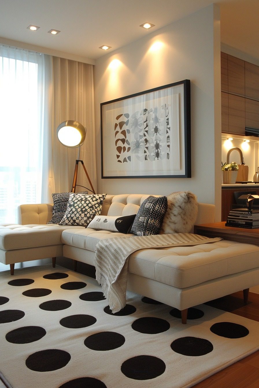 lovely small living room