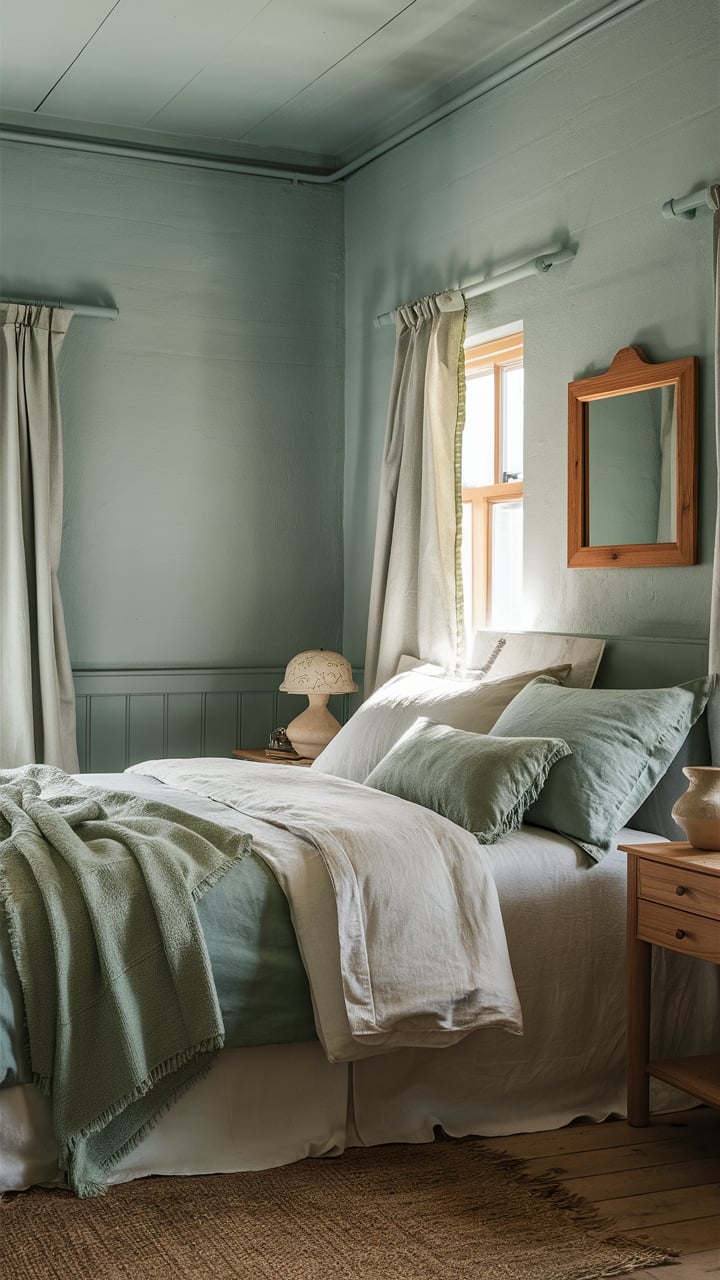 luxury calm bedroom color