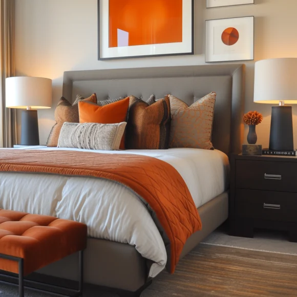 luxury earthy bedroom style