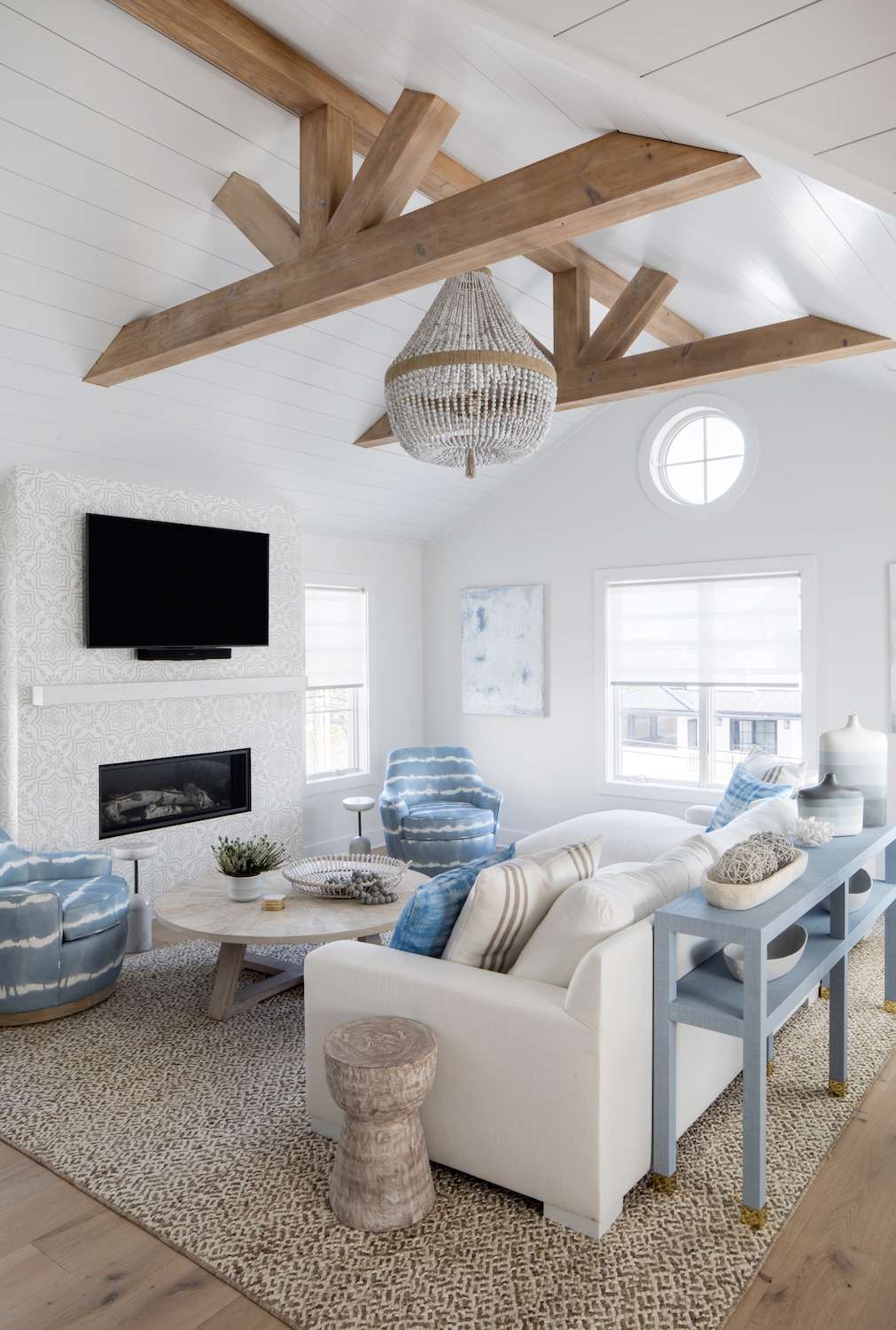 premium coastal living room style