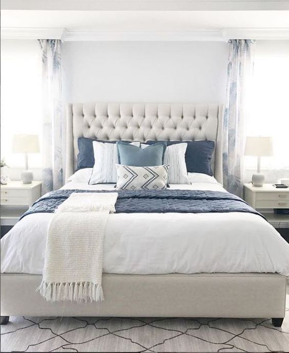 trendy coastal bedroom decorating