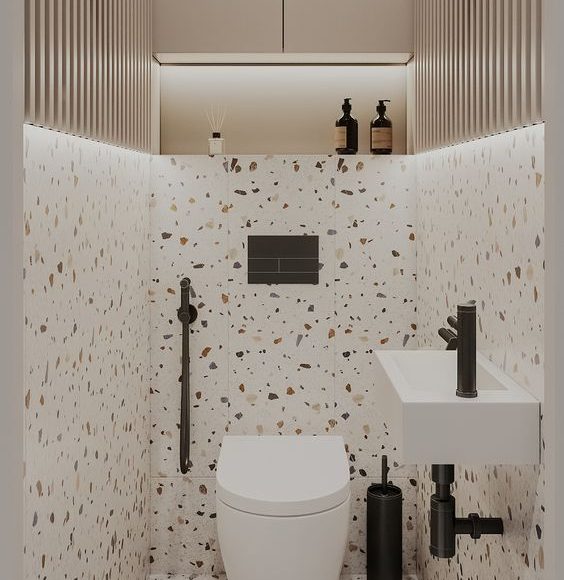 beautiful small toilets