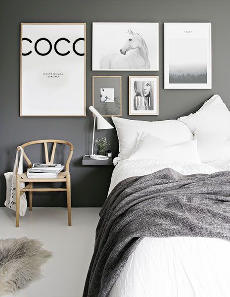 bedroom wall collage1