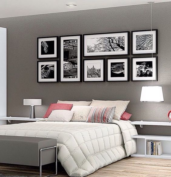 bedroom wall collage3