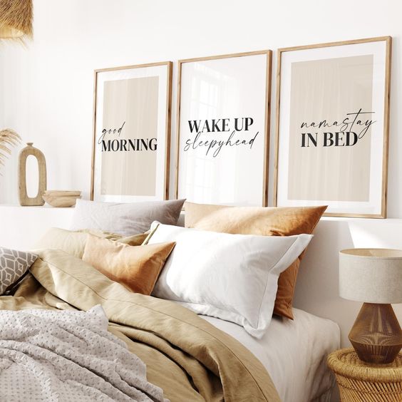 bedroom wall collage7