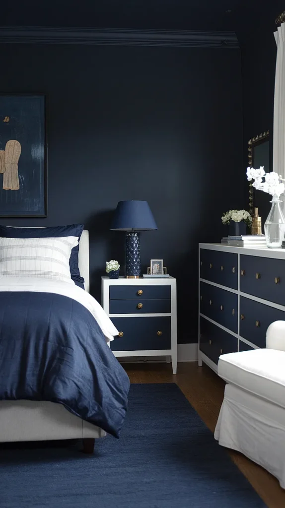 color-perfect dark bedroom