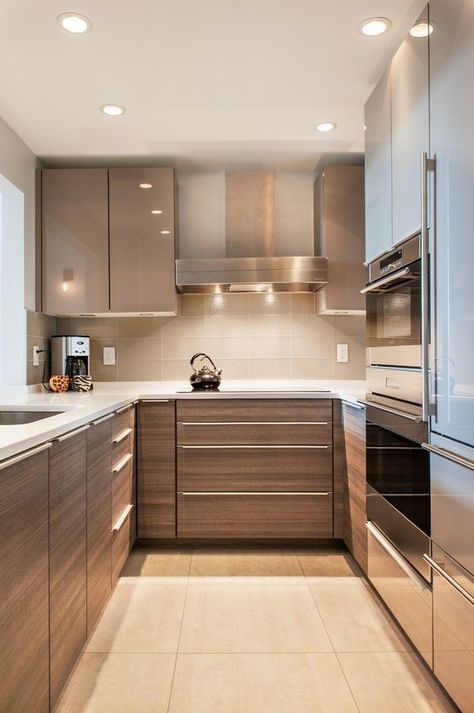 compact full kitchen