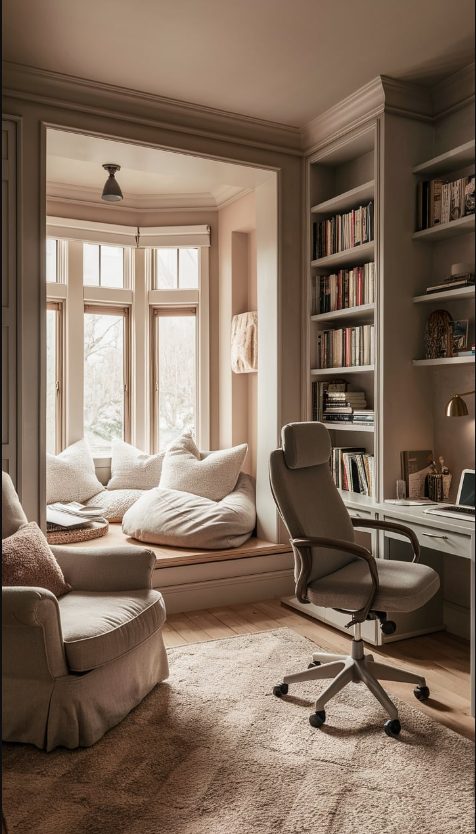 cozy office design