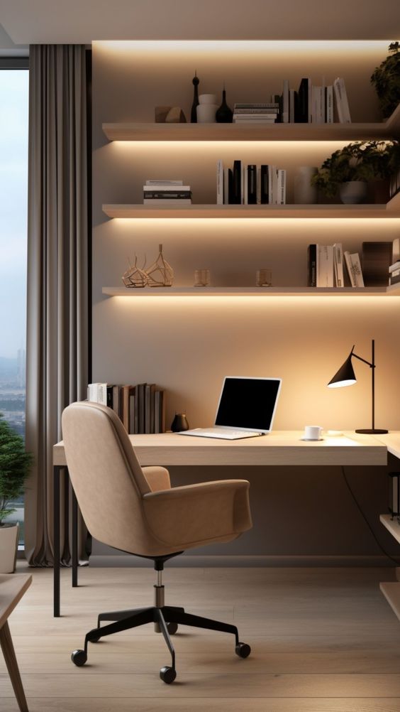 elegant home office