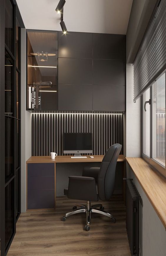 elegant study desk design