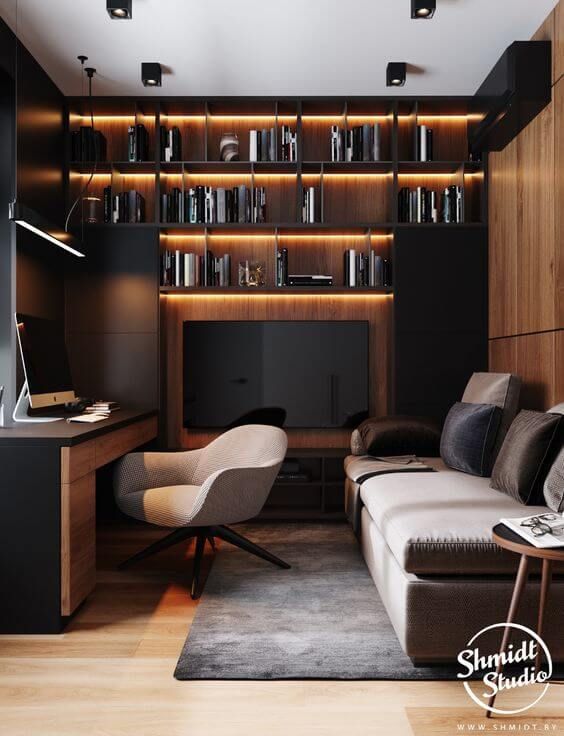 luxe small home office