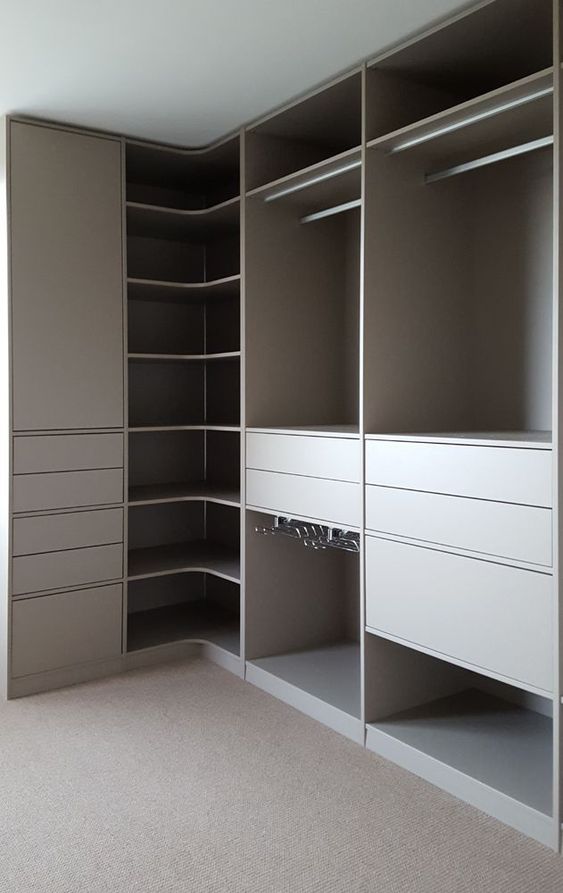 luxury small master closet
