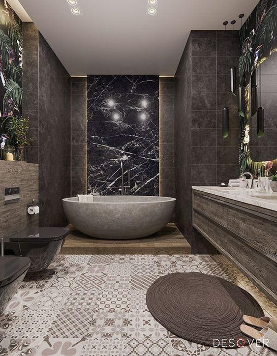 marbled dream bathrooms