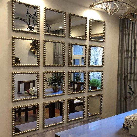 mirror wall decoration idea