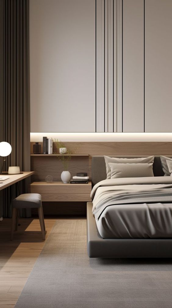 modern minimalist bedroom decor