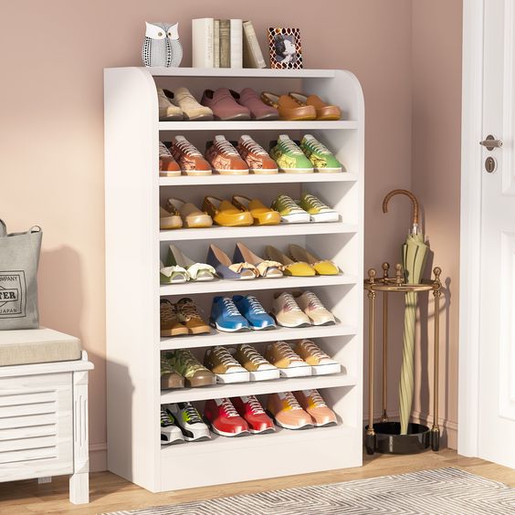 modern shoe rack design idea